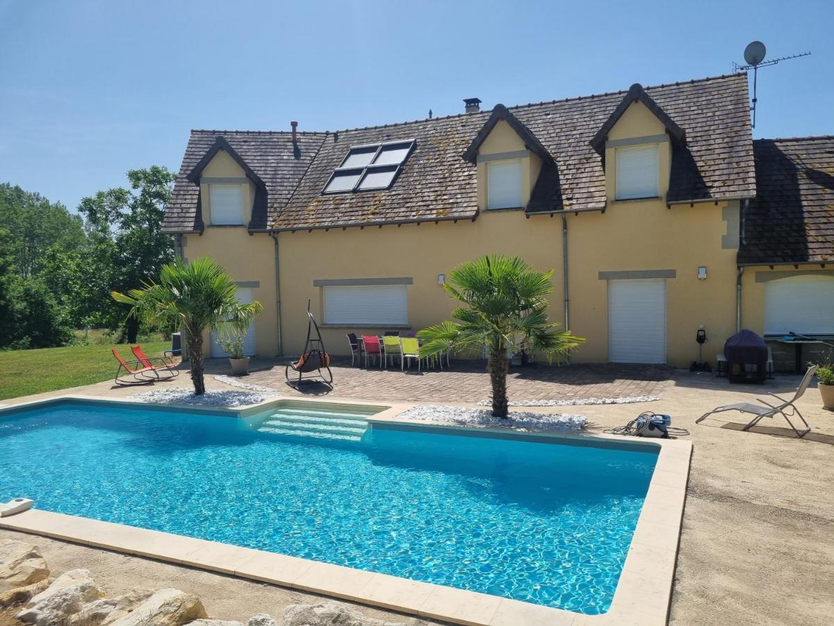 Villa avec piscine, jacuzzi et vue imprenable ! Herry Extérieur photo